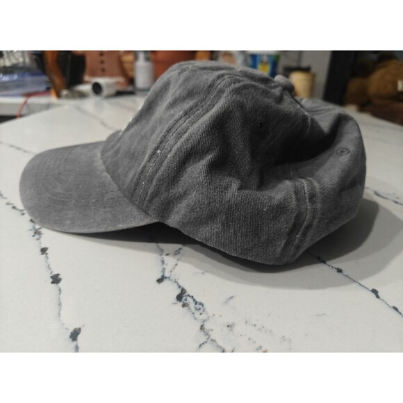 NEW Harbor Freight Hat Stores Baseball Cap, Weathered, Grey/black Adjustable - Picture 4 of 8